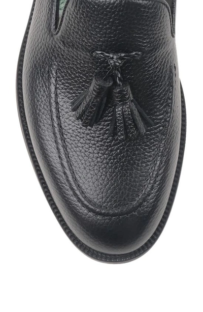 Shop Vellapais Regnum Comfort Tassel Loafer In Black