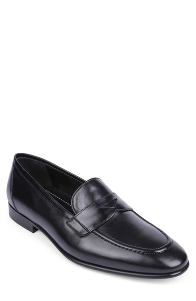 Shop Vellapais Galano Penny Loafer In Black