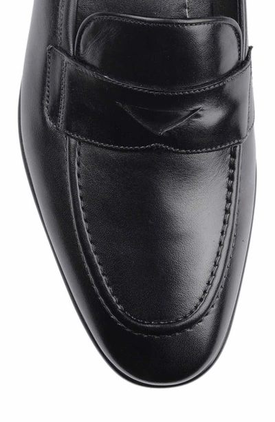 Shop Vellapais Galano Penny Loafer In Black