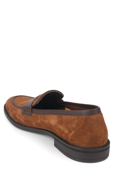 Shop Vellapais Cratos Comfort Penny Loafer In Tan