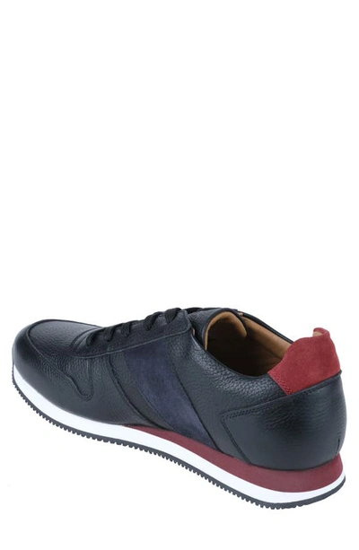 Shop Vellapais Nova Leather Sneaker In Black