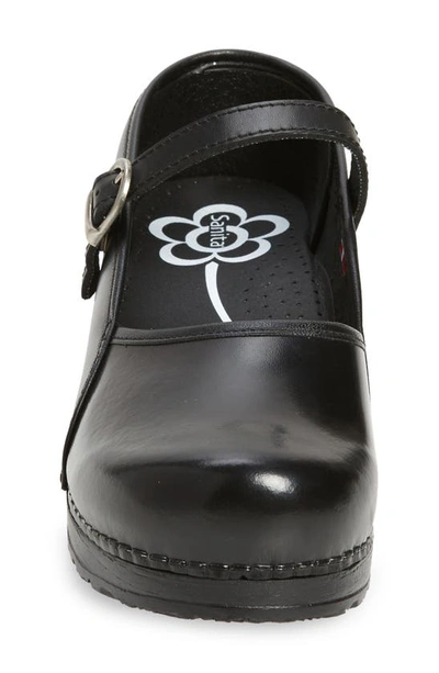 Sanita Clare Mary Jane Clog In Black-002