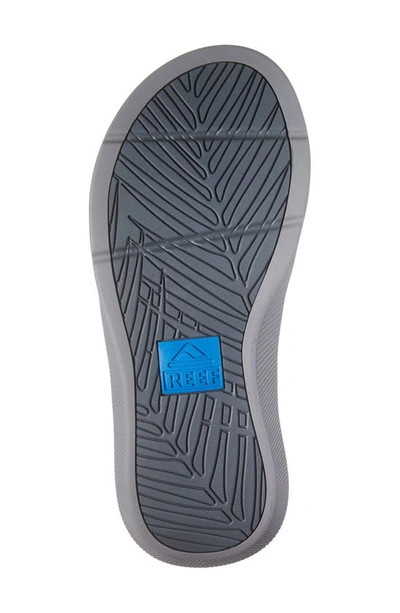 Reef Cushion Spring Flip Flop In Blue / Light Grey