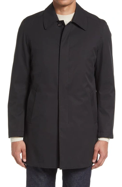Shop Cardinal Of Canada Mccord Water Repellent Rain Coat In Black