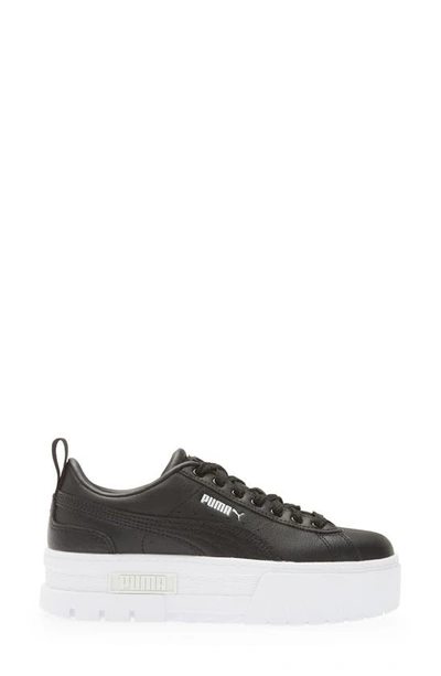 Shop Puma <br />mayze Classic Platform Sneaker In  Black/  White