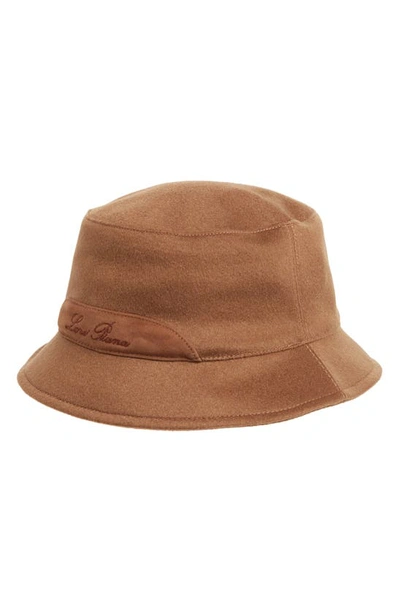 Shop Loro Piana Cityleisure Storm System® Cashmere Bucket Hat In E251chestnut