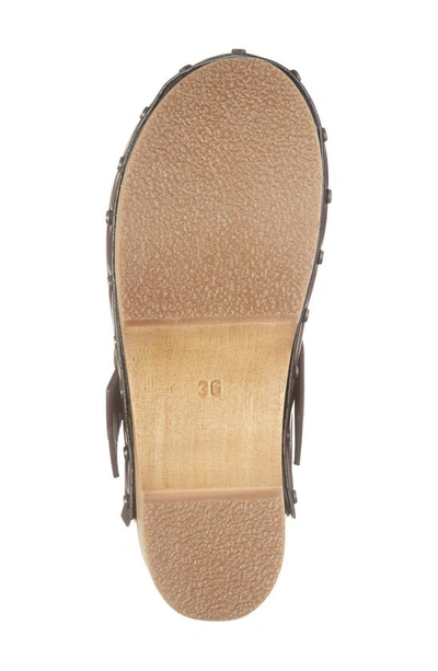 Shop Isabel Marant Thalie Buckle Clog In 80by Burgundy