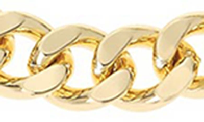 Shop Ettika Might & Chain 3-piece Bracelet Set In Gold