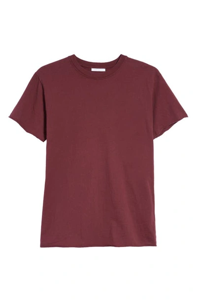 Shop John Elliott Anti Expo Crewneck T-shirt In Burgundy