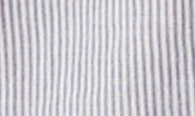 Shop Lucky Brand Stripe Smocked Peasant Top In Blue Stripe