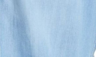 Shop Brunello Cucinelli Snap-up Denim Western Shirt In Cbt30-blue