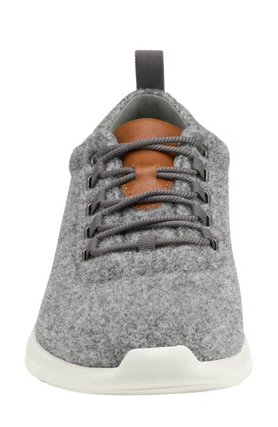 Shop Johnston & Murphy Amherst U-throat Wool Sneaker In Gray Wool
