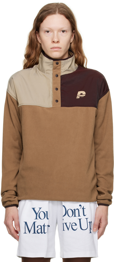 Shop Praise Endurance Brown Backcountry Sweatshirt In Coffee