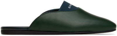 Shop Givenchy Green Bedford Mules In 311 Green Forest