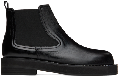 Comme Se-a Ssense Exclusive Black Ronda Boots In Black