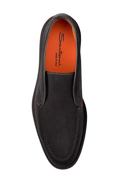 Santoni Slip-on In Grey