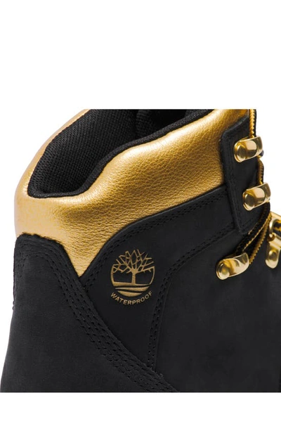 Shop Timberland Euro Waterproof Hiker Boot In Black