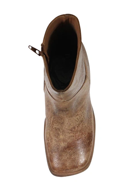Diba True Mont Pilier Platform Bootie In Tan Vintage