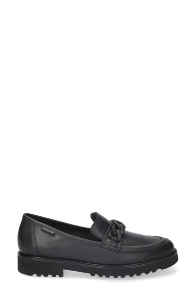 Shop Mephisto Salka Loafer In Black Silk