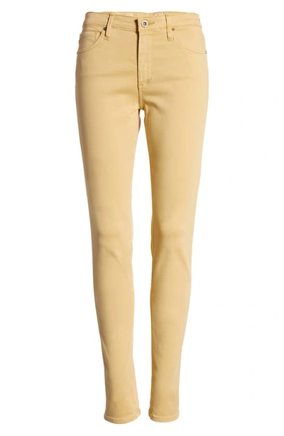 Shop Ag 'the Prima' Cigarette Leg Skinny Jeans In Sulfur Sand Dune