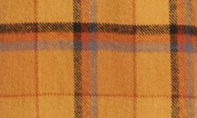 Schott Two-pocket Flannel Long Sleeve Button-up Shirt In Gold