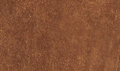 Schott Unlined Rough Out Oiled Cowhide Trucker Jacket In Brown