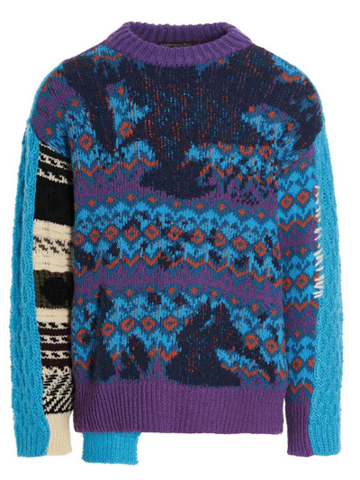 Shop Andersson Bell River Jacquard Sweater In Multicolor