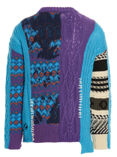 Shop Andersson Bell River Jacquard Sweater In Multicolor