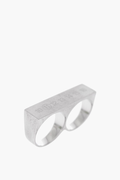Pre-owned Maison Margiela Ring In Silver | ModeSens