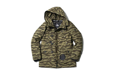 Pre-owned Stussy X Ogawa X Nano Universe N3b Parka With Down Liner In