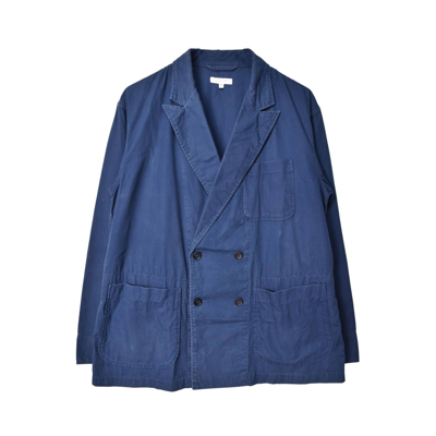 Pre-owned Engineered Garments /indigo Work Jacket/25769 - 643 97 In Navy