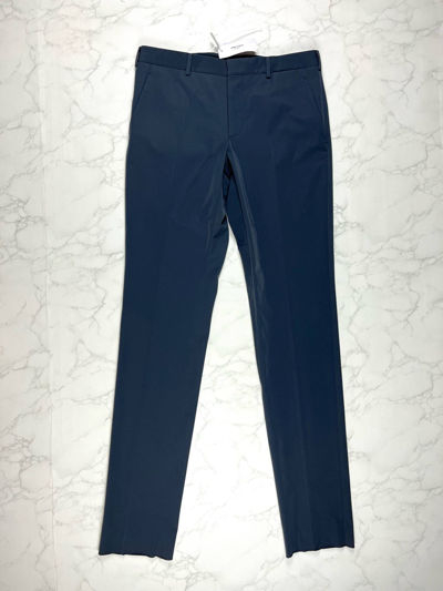 Pre-owned Prada Blue Polyester Casual Pants