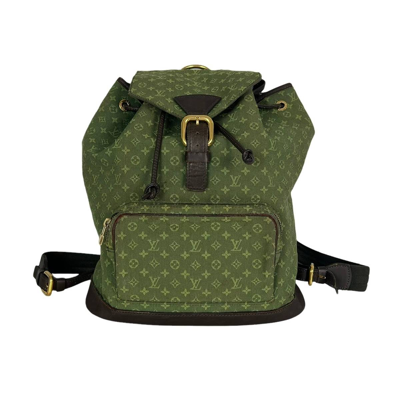 LOUIS VUITTON-Green Monogram Mini Lin Canvas Montsouris GM Backpack –  Closet NV Shop