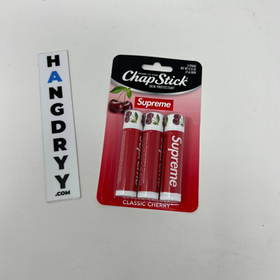 Pre-owned Supreme Cherry Chapstick 3 Pack Red
