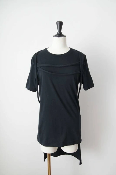 Pre-owned Helmut Lang Ss04 Bondage T-shirt In Black | ModeSens
