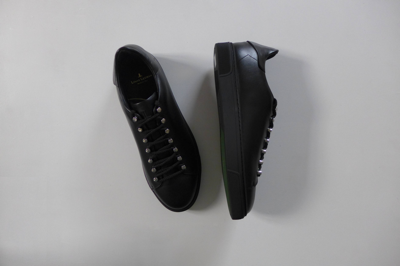 Pre-owned Louis Leeman Sneakers - Black Leather