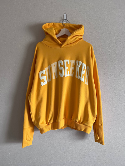 Pre-owned Cactus Plant Flea Market Cpfm Sunseeker Hoodie Yellow