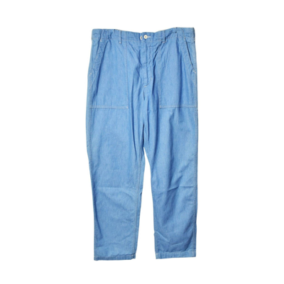 Pre-owned Engineered Garments /work Painter Pants/21941 - 0402 78 In Light Blue