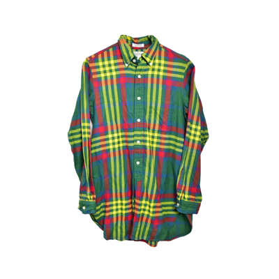 Pre-owned Engineered Garments /check Shirt/13666 - 0517 53 In Mix