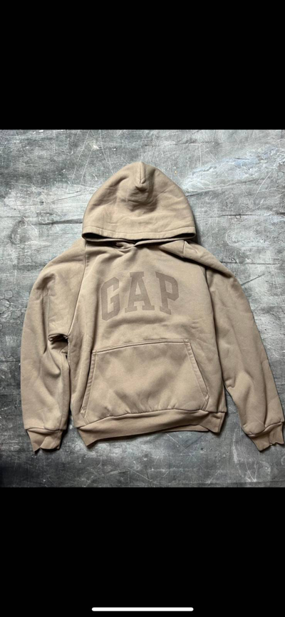 Pre-owned Gap X Kanye West Yeezy Balenciaga Gap Shrunken dove Hoodie In  Beige | ModeSens