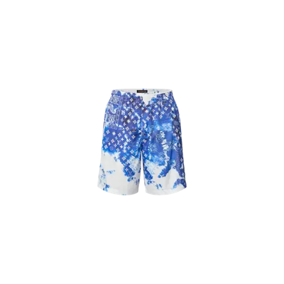 Pre-owned Louis Vuitton Swim Shorts With Monogram Bandana Pattern