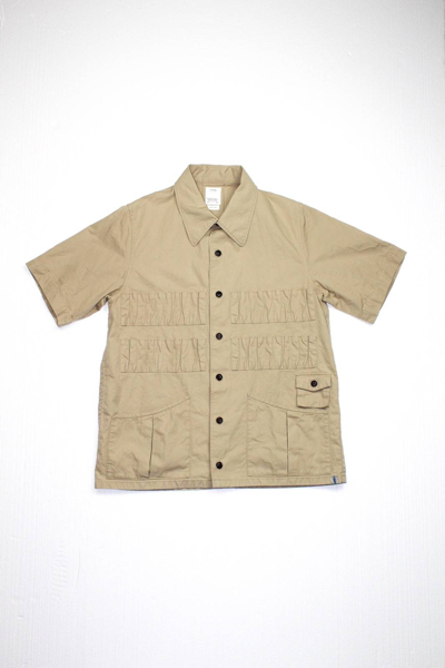 Pre-owned Visvim Ketchum S/s Shirt In Tan | ModeSens