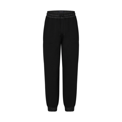 Pre-owned Louis Vuitton Jogging Pants In Black