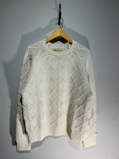 Pre-owned Aimé Leon Dore Greek Fisherman Sweater Cream