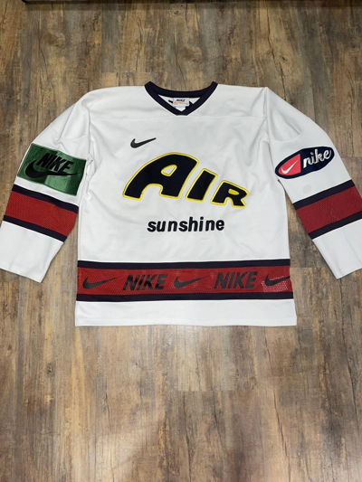 Nike x Cactus Plant Flea Market Hockey Jersey 'White' (Men's/Crossover/Gift Recommend) CI5374-133 US XL