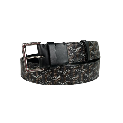 Goyard Florida Belt, Black / 85cm