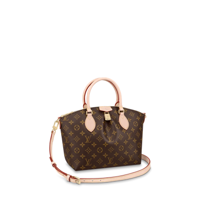 Pre-owned Louis Vuitton Boétie Pm Tote Bag In Brown