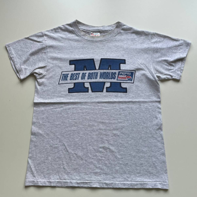 Pre-owned Pepsi X Vintage 90's Pepsi Max Promo Graphic T Shirt Single  Stitched In Grey | ModeSens