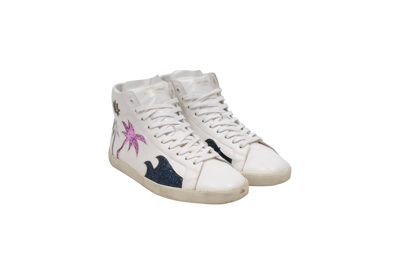 Saint laurent palm tree on sale sneakers