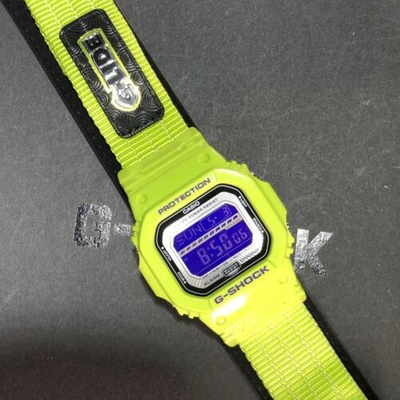 Pre-owned Casio Gls-5600v-3 G-shock G-lide World Time Rare Bnib